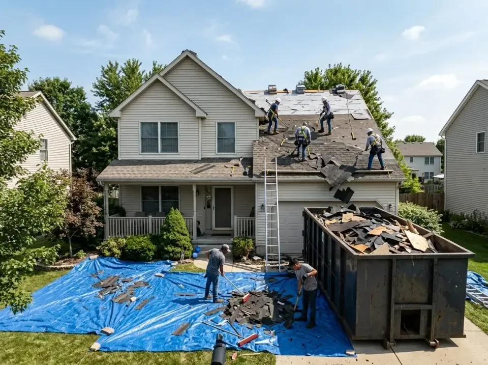 roof-replacement-debris-remova-004 — frequently asked questions, Cheapest Dumpster Rentals in Wayne, IL